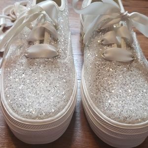 NEW Kate Spade Glitter Keds NEW